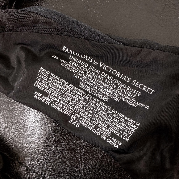 Victoria’s Secret unlined semi demi bra 34b - Picture 6 of 6